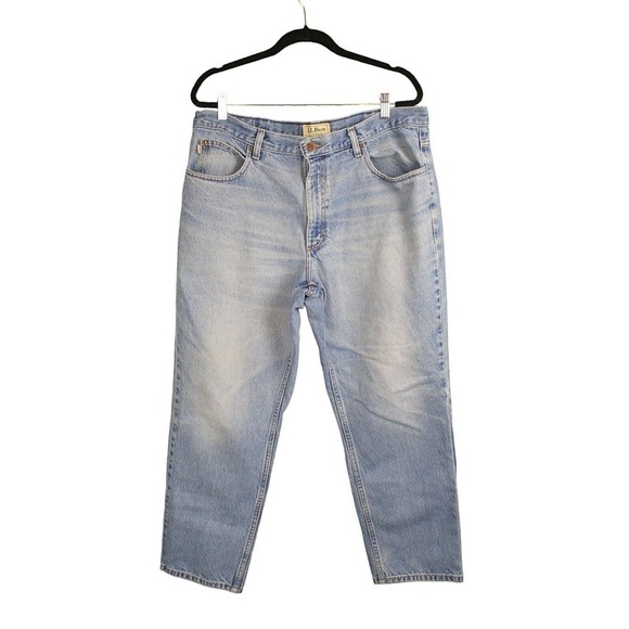 L.L. Bean Other - LL Bean Jeans Men's 38x29 Blue Denim Classic Fit Medium Wash 100% Cotton Casual